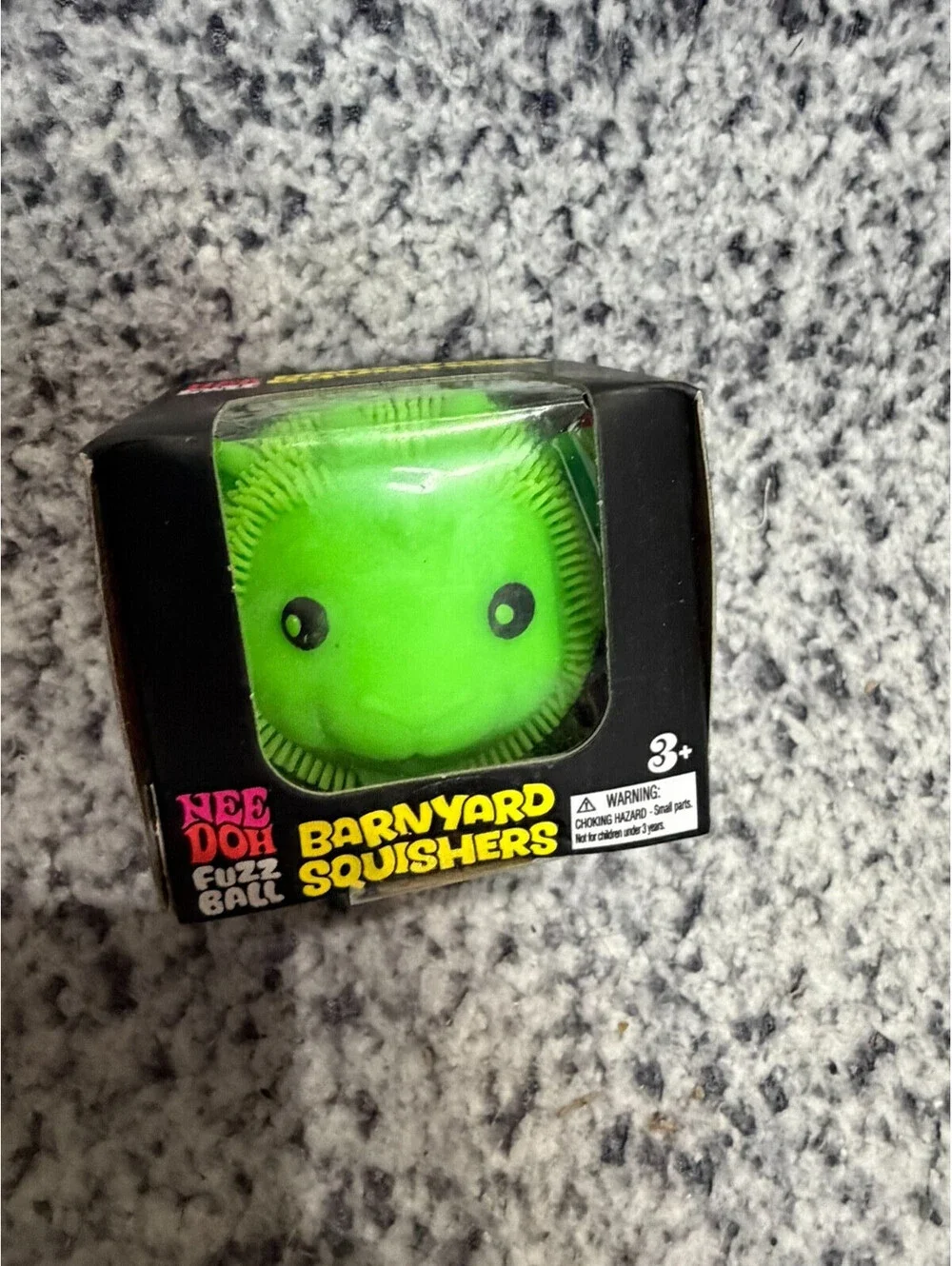 AUTHENTIC Schylling NeeDoh Fuzz Ball Barnyard Squishers 2026 -NEW Green Goat
